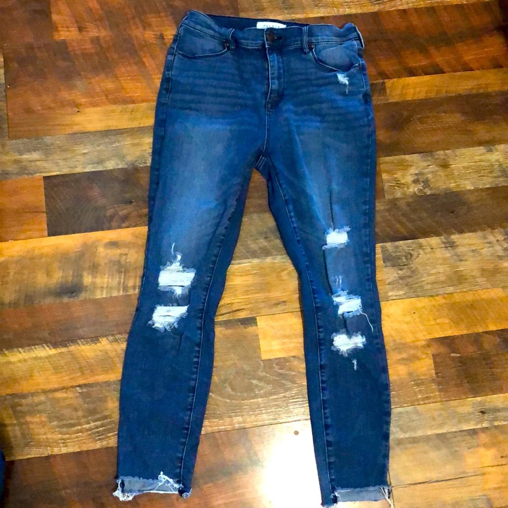 PACSUN HIGH RISE ANKLE JEGGINGS W27